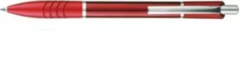 Pix Metalic AIHAO Varf 1 mm Scriere Albastra Corp Rosu Mecanism Retractabil 