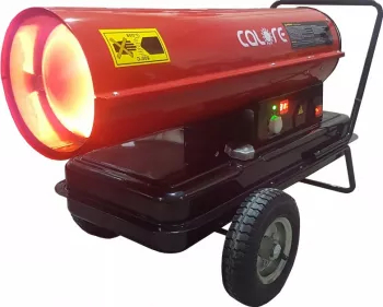 Tun de caldura cu ardere directa D30RT CALORE cu termostat electronic putere 30kW debit aer 735mcb/h motorina 230V 