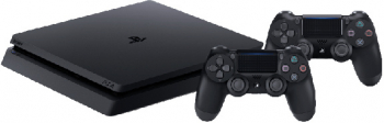 Consola Sony PlayStation 4 Slim 500 GB PS4 Slim + 2 Controllere Second-Hand SH 