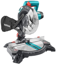 Fierastrau circular stationar TOTAL INDUSTRIAL 1400W 210mm 5000RPM 