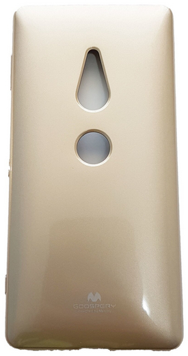 Husa Gold Ultra Slim Gel pentru Sony Xperia XZ2 H8216 H8296 Goospery 