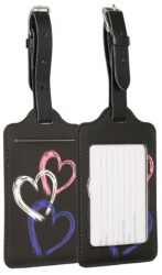 Set 2 Etichete pentru bagaje Kwmobile Multicolor Piele ecologica 53127.08 