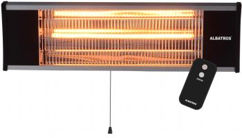 Radiator electric de perete Albatros RFC-2001AT 2000W Negru 