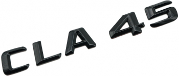 Emblema CLA 45 Negru pentru spate portbagaj Mercedes 