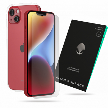 Folie Alien Surface Apple iPhone 14 Plus protectie ecran spate laterale si camera 