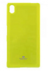Husa color Lime Mercury pentru Sony Xperia Z5 E6603 E6653 Goospery 