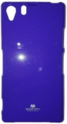 Husa Violet Ultra Slim Gel pentru Sony Xperia Z1 L39H C6902 Goospery 