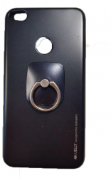 Husa pentru Huawei P8 Lite MERCURY Goospery Black cu inel 