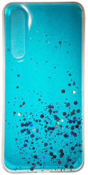 Husa pentru Samsung Galaxy A5 2018 A8 2018 A530 Jelly Glitter case Blue 