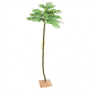Palmier cu LED 252 LED-uri alb calde 400 cm 