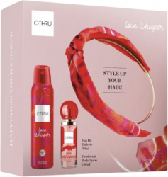 Set cadou C-THRU Love Whisper Femei Apa de toaleta 30 ml + Deodorant spray 150 ml + Bentita Cadou 