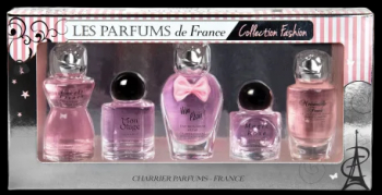 Set Cadou Charrier Parfums Les Parfums de France Collection Fashion 5 esente apa de parfum 
