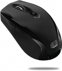 Mouse Optic ADESSO Ergonomic Wireless 1600 DPI Mini USB Receiver iMouse-M20B 