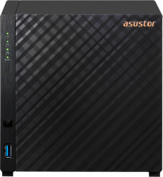 NAS ASUSTOR AS1104T Drivestor 4 CPU Realtek RTD1296 Quad-Core 1GB DDR4, 4-Bay SATA, 1x 2.5 GbE, 2x USB 3.2 