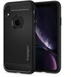 Husa de protectie Spigen Rugged Armor pentru iPhone XR Matte Black 
