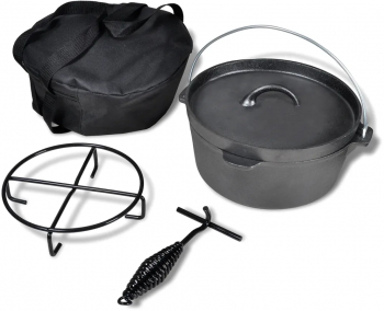 Cratita din fonta cu accesorii 4 2 L 