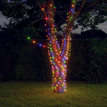 Lumini solare feerice 5 buc 5x200 LED colorat interior/exterior 