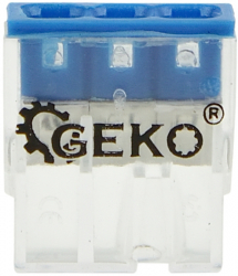 Conector electric rapid 3 x 0.5 - 2.5 mm2 Geko G03081 
