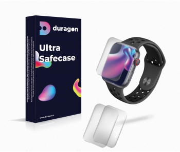 Set 3X Folie silicon Duragon compatibila cu Xiaomi Mi Watch Lite protectie ecran antisoc 