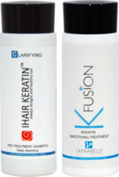 Kit Tratament cu keratina K Fusion+sampon clarifiant LKerabelle 100ml