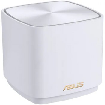 Router Mesh ASUS ZenWiFi XD5 (W-1-PK), AX3000, Dual-Band WiFi 6, acoperire 240m², Quad-Core, Gigabit, AiProtection Classic, Traditional QoS, 