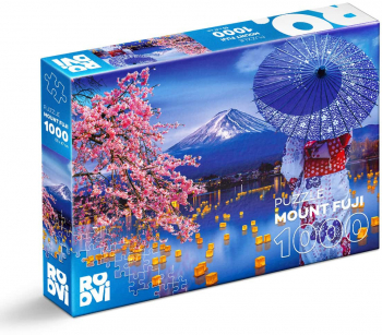 PUZZLE 1000 - LOCURI CELEBRE - MOUNT FUJI - JAPONIA - 64288-15
