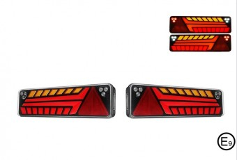 Set 2 stopri spate neon semnal dinamic HAL691/692 