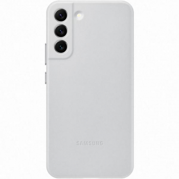 Protectie Spate Samsung Leather EF-VS906LJEGWW pentru Samsung Galaxy S22 Plus Gri 
