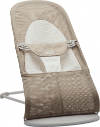 Baby Bjorn - Balansoar Balance Soft Grey Beige/White Mesh 