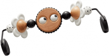 BabyBjorn - Bara de jucarii Googly eyes Black/White&ndash pentru balansoarele BabyBjorn