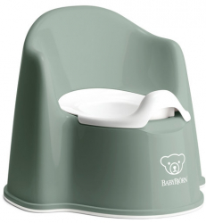 BabyBjorn - Olita cu protectie spate Potty Chair Deep Green 