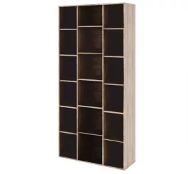 Biblioteca pal natur stejar sonoma Dunaj 90x32x190.8 cm 