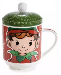 Cana Craciun Elf 11.5x9x15 cm 