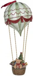 Decoratiune suspendabila Balon Zburator din polirasina Ø 14 cm x 37 h 