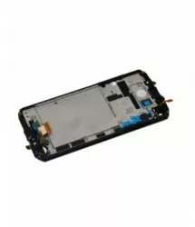Display cu touchscreen si rama LG Q8 2017 Negru 