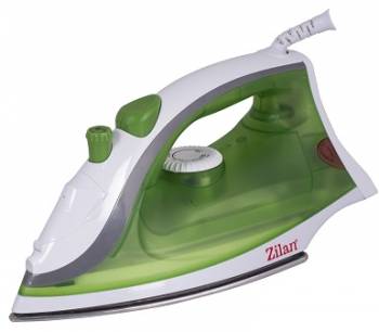 Fier de calcat talpa inox ZILAN ZLN-8410 Alb/ Verde 1600W 