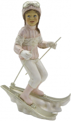 Figurina Fetita polirasina 12x8x19 cm 