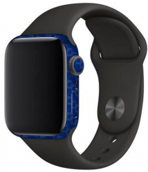 Folie Skin Pentru Apple Smart Watch 6 44mm 2 Buc Marmalis Sticker Skin Carbon Blue 