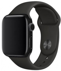 Folie Skin Pentru Apple Smart Watch 6 44mm 2 Buc Marmalis Sticker Skin Leather Black 