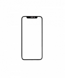 Geam sticla cu OCA Apple iPhone X Negru Service Pack 