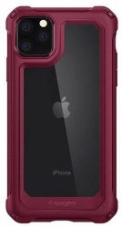 Husa Apple iPhone 11 Pro Max - Spigen Hybrid Gauntlet Iron Red 