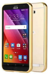 Husa Bumper Iberry Mirror Auriu Pentru Asus Zenfone 2 ZE500CL 