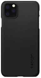 Husa Carcasa Compatibila cu Apple iPhone 11 Pro Max - Spigen Thin Fit Negru 