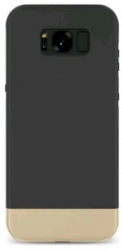 Husa Carcasa Samsung Galaxy S8 G950-Iberry Accent Negru/Auriu 