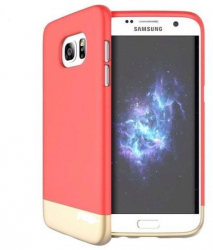 Husa Carcasa Samsung Galaxy S8 G950 - Iberry Accent Roz/Auriu 