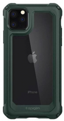 Husa Compatibila cu Apple iPhone 11 Pro Max - Spigen Hybrid Gauntlet Verde 