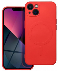 Husa Compatibila cu Apple iPhone 13 iberry Silicone MSafe Rosu 