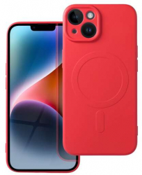Husa Compatibila cu Apple iPhone 14 iberry Silicone MSafe Rosu 