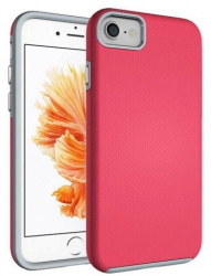 Husa Compatibila cu Apple iPhone 6 Plus Apple iPhone 6S Plus - iberry Armor Rugged Roz 