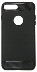 Husa Compatibila cu Apple iPhone 6 Plus Apple iPhone 6s Plus - iberry Carbon Negru 